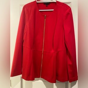 Lane Bryant Women's Red Jacket